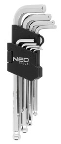 Klucze Torx, zestaw 9 szt. NEO TOOLS