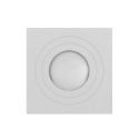 MEGY DLS GU10 downlight max 50W, IP54, kwadrat, biały, aluminium Orno