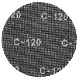 Siatka ścierna na rzep, 225 mm, K120, do szlifierki 59G260, 59G264, 59G265,10 szt. GRAPHITE