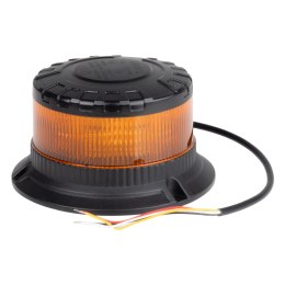 Lampa ostrzegawcza błyskowa kogut led w28b 12v 24v amio-04106 AMiO