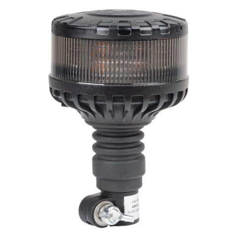 Lampa ostrzegawcza błyskowa kogut led w28p 12v 24v amio-04107 AMiO