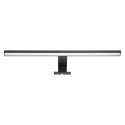 NORTES LED 12W, lampa nad lustro, 900lm, 4000K, dł. 50 cm, aluminium, czarna Orno