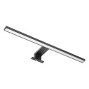 NORTES LED 12W, lampa nad lustro, 900lm, 4000K, dł. 50 cm, aluminium, czarna Orno