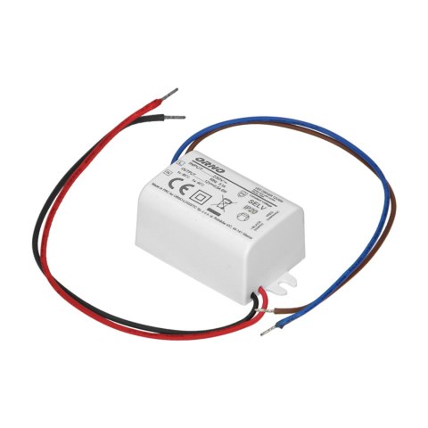 Zasilacz MINI do LED do puszki 12VDC 6W, IP20, 55/29,5/22mm Orno