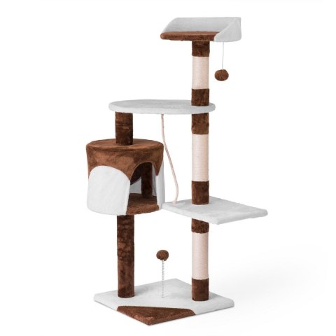 Drapak dla kota 112 cm DR-260 Pethaus brązowo-biały Pethaus Drapak dla kota 112 cm DR-260 Pethaus brązowo-biały Pethaus