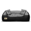 Legowisko Prestige 130x100 / 145x115cm szaro-czarne AIO