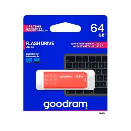 Pendrive Goodram USB 3.0 64GB pomarańczowy Goodram