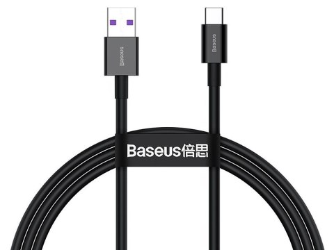 BASEUS Kabel USB Type C 1m Superior Series 66W (CATYS-01) Black Baseus