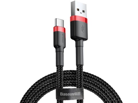 BASEUS Kabel USB Type C 2m (CATKLF-C91) Black+Red Baseus