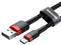 BASEUS Kabel USB Type C 2m (CATKLF-C91) Black+Red Baseus