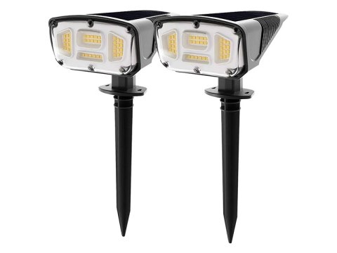 70-296# Lampa solarna led wbijany reflektor sl-26 2szt. Blow