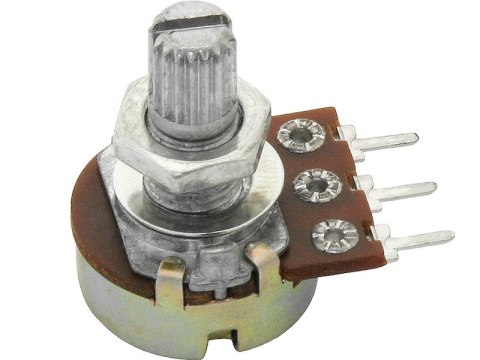 8716# Potencjometr obrotowy 2k ohm b lini l=15mm Blow