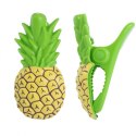 Klamra do trzymania ręczników Spinka 11,5 cm na plaże Ananas KLP06 2 szt