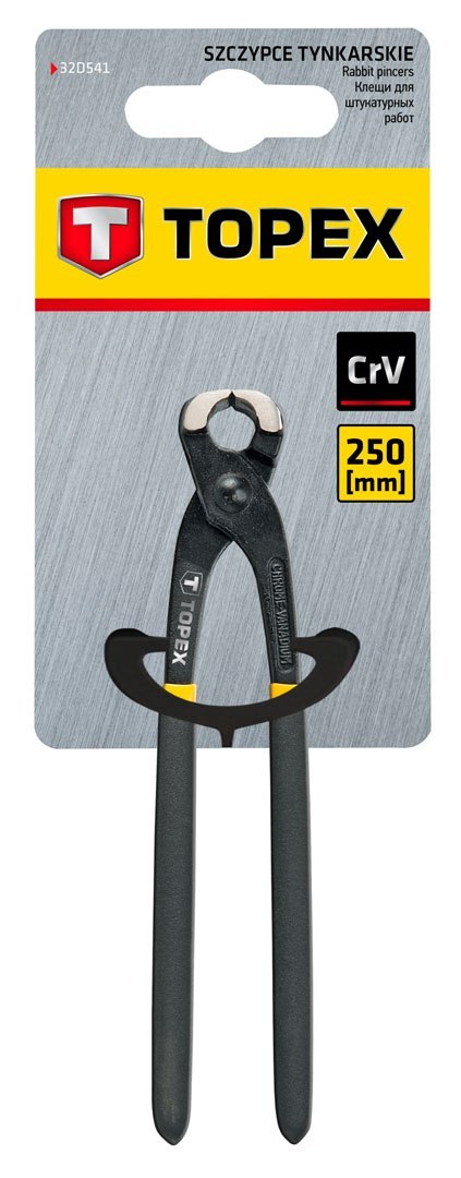 Szczypce tynkarskie 250 mm TOPEX Szczypce tynkarskie 250 mm TOPEX
