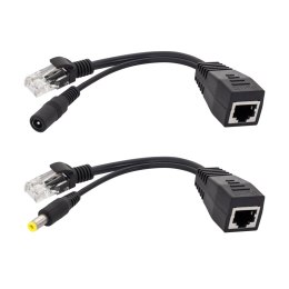 Adaptor PoE- zasilanie przez LAN dla AP, ROUTER czarny E4653 EUROKOMP