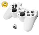 EGG108W Gamepad bezprzewodowy PC/PS3 USB Gladiator biało-czarny Esperanza