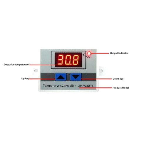 Termostat 230V XH-W3001 EUROKOMP Termostat 230V XH-W3001 EUROKOMP