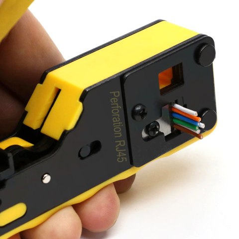 Zaciskarka RJ45 Kat7 HT-7088 E6059 EUROKOMP Zaciskarka RJ45 Kat7 HT-7088 E6059 EUROKOMP