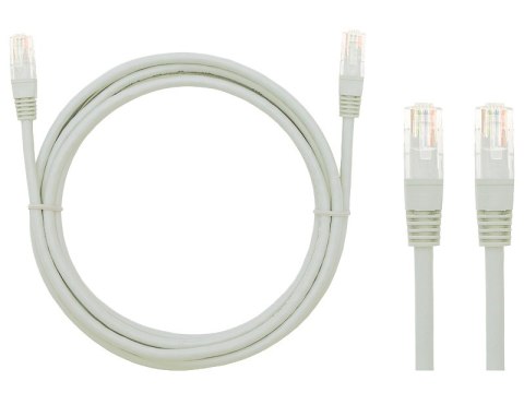 2424# Przyłącze patchcord utp 2,0m szary Blow