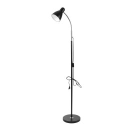 Lampa stojąca podłogowa LAR, max 20W E27, 155 cm, czarna Orno