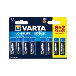 Bateria alkaliczna VARTA LR06 LONGLIFE 8szt./bl. Varta