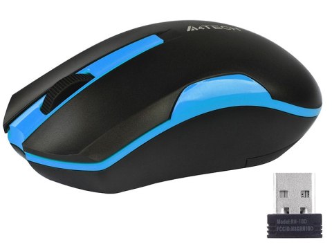 Mysz A4TECH V-TRACK G3-200N-1 Black+Blue WRLS A4TECH