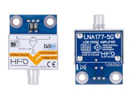 2623# Wzmacniacz antenowy lna-177-5g 30db hfo oryginał Blow