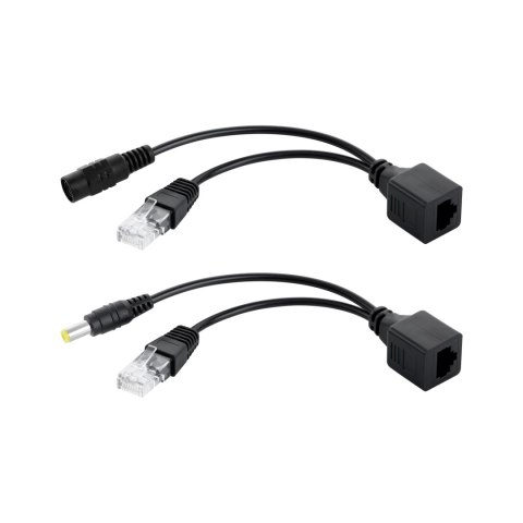 Adapter PoE - zasilanie LAN po skrętce Cabletech Cabletech