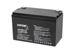 Akumulator żelowy VIPOW 12V 100Ah Vipow