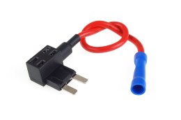 Adapter bezpiecznikowy dodatkowy bezpiecznik bajpas mini 20a amio-02333 AMiO