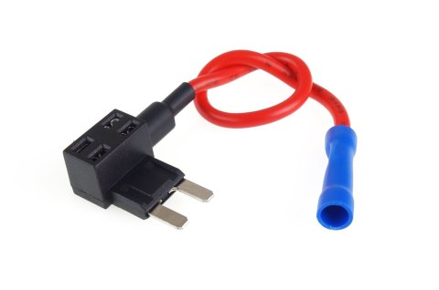 Adapter bezpiecznikowy dodatkowy bezpiecznik bajpas mini 20a amio-02333 AMiO