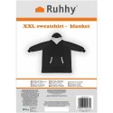 Bluza XXL - koc czarny Ruhhy 24403 RUHHY