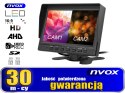 Monitor samochodowy lcd 7cali ahd 4pin z funkcją rejestratora 12v 24v NVOX