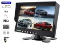 Monitor samochodowy lcd 7cali hd cofania i monitoringu z obsługą do 4 kamer NVOX