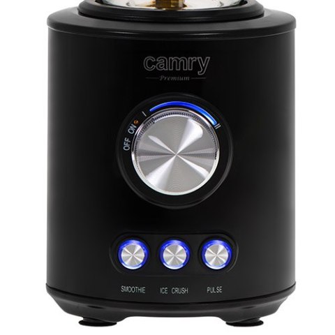 Blender kielichowy - tytanowe ostrza - szklany dzbanek 1,5l Camry Blender kielichowy - tytanowe ostrza - szklany dzbanek 1,5l Camry