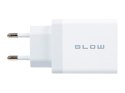 76-027# Ładowarka sieciowa gniazdo usbx2 + usb qc 30w Blow