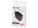 76-021# Ładowarka sieciowa gniazdo usb + usb-c qc+pd 20w Blow