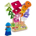 Drewniana zabawka sorter - układanka RK-866 Ricokids Ricokids