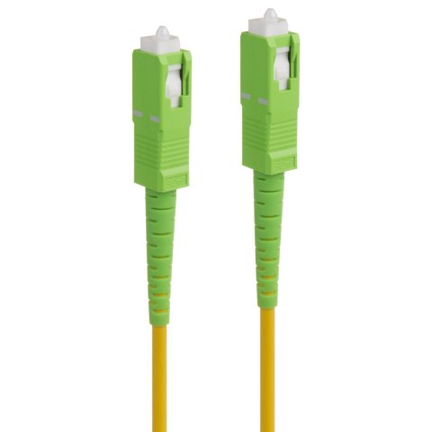 Patchcord światłowód kabel Maclean, SC/APC-SC/APC, jednomodowy, długość 15m, simplex, G657A2, MCTV-437 Maclean