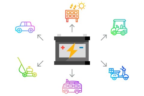 Akumulator żelowy VIPOW 12V 33Ah Vipow Akumulator żelowy VIPOW 12V 33Ah Vipow