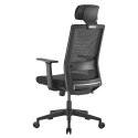 Fotel biurowy ergonomiczny premium z wysokim oparciem Ergo Office, max 150kg, ER-425 Ergo Office