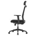 Fotel biurowy ergonomiczny premium z wysokim oparciem Ergo Office, max 150kg, ER-425 Ergo Office