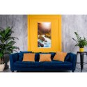 Grzejnik na podczerwień - giętki panel grzewczy 430W TRIO wzór 10 rzeka, wymiary 100x57cm z regulatorem TRIO