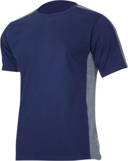 Koszulka t-shirt 180g/m2, granatowo-szara, 