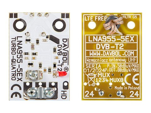 2579# Wzmacniacz antenowy lna-955-5dv led Blow