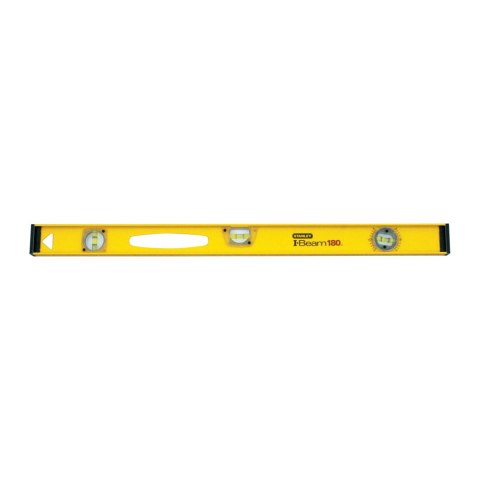 Poziomnica i-beam, 120cm, 3 libelki, 1.5mm/m, alu, k.2-teowy Stanley