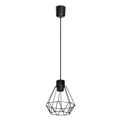 CUBO lampa wisząca, moc max. 1x60W, E27, czarna Orno