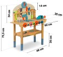 Drewniany warsztat z narzędziami RK-876 Ricokids Ricokids