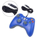 KX13B Pad pc dual shock xbox style blue ATL