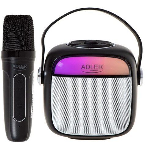 AD 1199 black Głośnik do karaoke z mikrofonem - sd/usb/aux/bluetooth ADLER